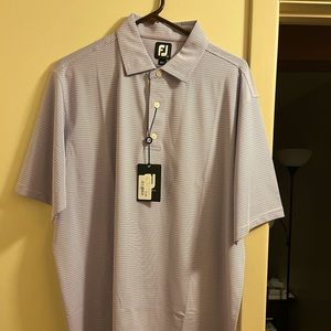 NWT Mens XL Footjoy Golf Shirt